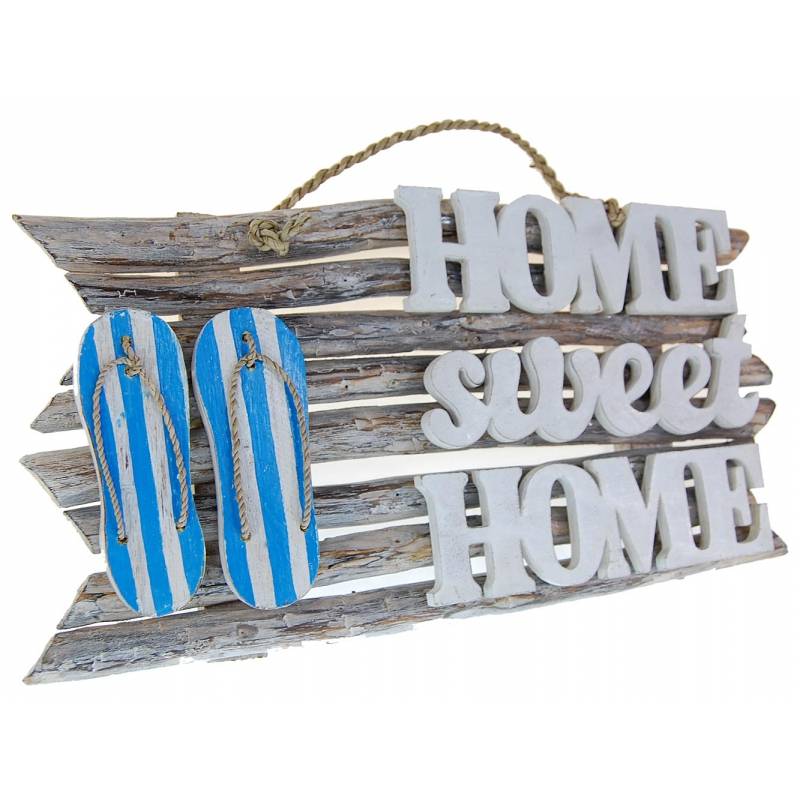 Seestern Sportswear Dekorations Holz Wand Tür Schild Home sweet Home 46 x 24 cm /1992 Nur noch ein Tag übrig