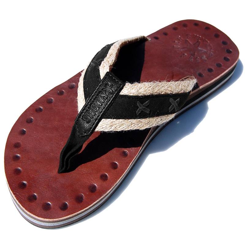 Seestern Sportswear SEESTERN Herren Leder Zehentrenner Zehensandale Zehensteg Sandalen Gr.40-50 /1961 Bis zu 65% Rabatt