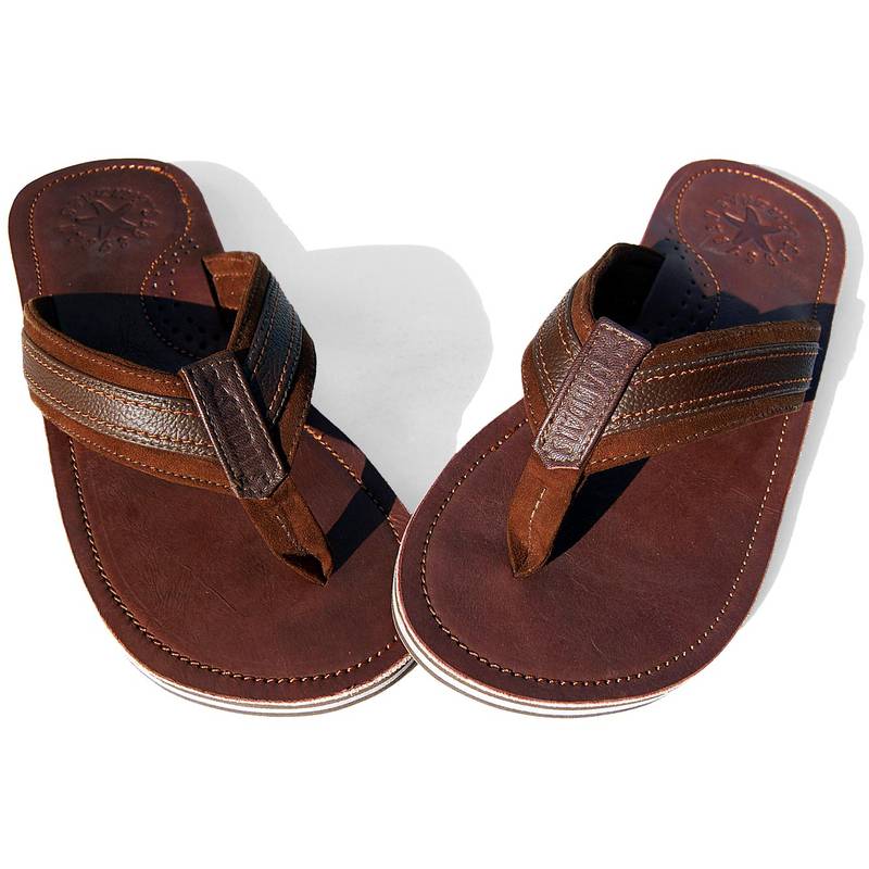 Seestern Sportswear SEESTERN Herren Leder Zehentrenner Zehensandale Zehensteg Sandalen Gr.40-50 /1964.bw Nur für heute