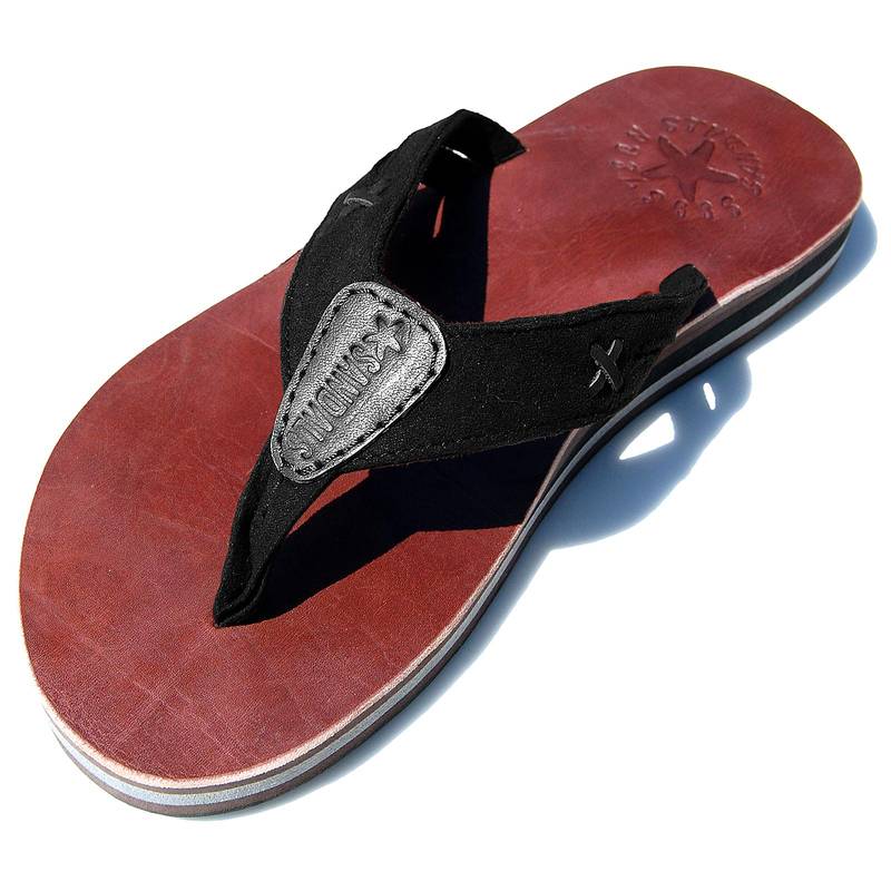 Seestern Sportswear SEESTERN Herren Leder Zehentrenner Zehensandale Zehensteg Sandalen Gr.40-50 /1966 Sonderangebot der Fabrik