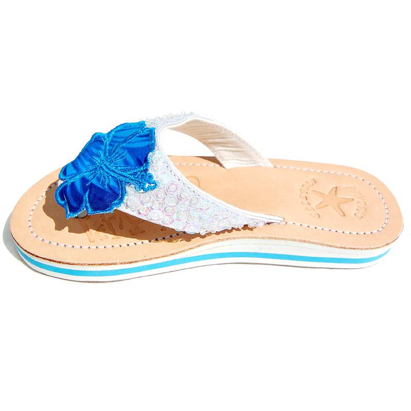 Seestern Sportswear SEESTERN Damen Leder Zehentrenner Zehensandale Zehensteg Sandalen in Gr.36-41 /2123 Kostenloser Versand international