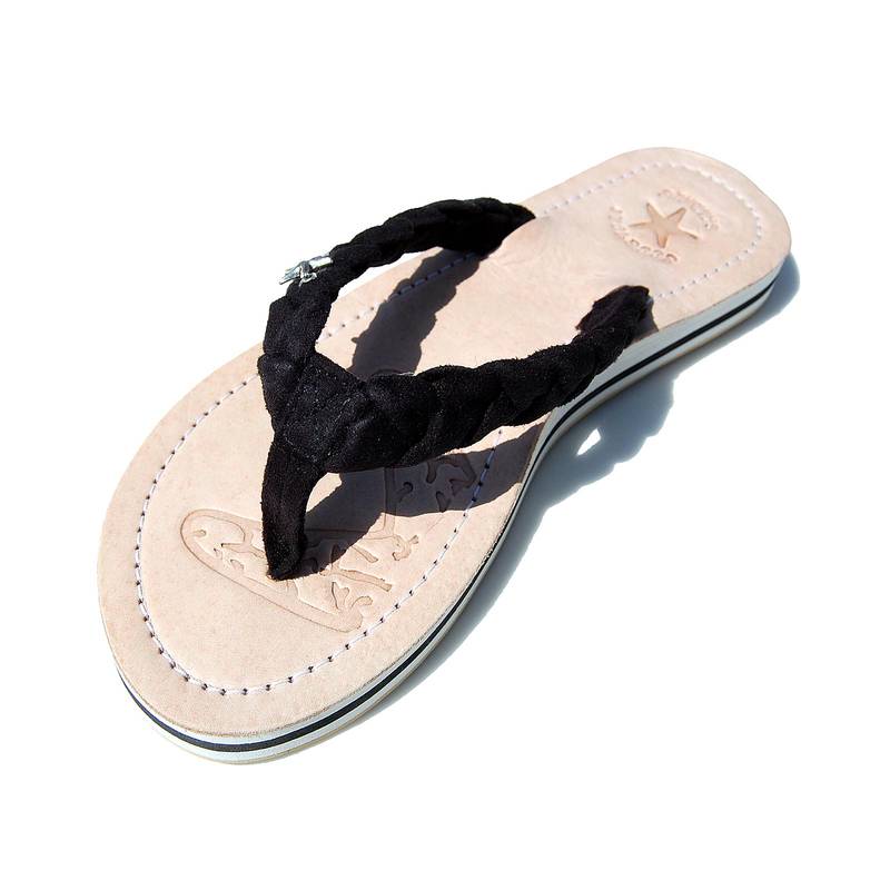 Seestern Sportswear SEESTERN Damen Leder Zehentrenner Zehensandale Zehensteg Sandalen in Größe 36-44 /2137 zollfrei