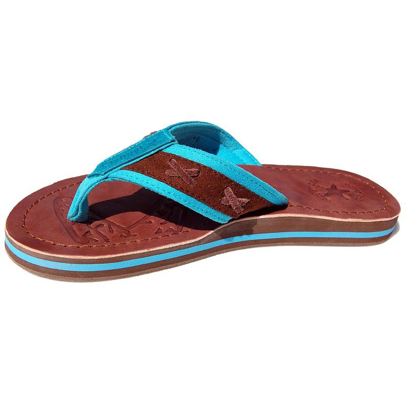 Seestern Sportswear SEESTERN Jungen Jugendliche Leder Zehentrenner Zehensandale Sandalen Gr.36-42 /2160 Fabrikpreis