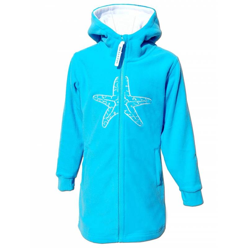 Seestern Sportswear SEESTERN Kinder Kapuzen Fleecejacke Fleecemantel Fleece Sweatjacke 116-164 /2106.lb Bestseller