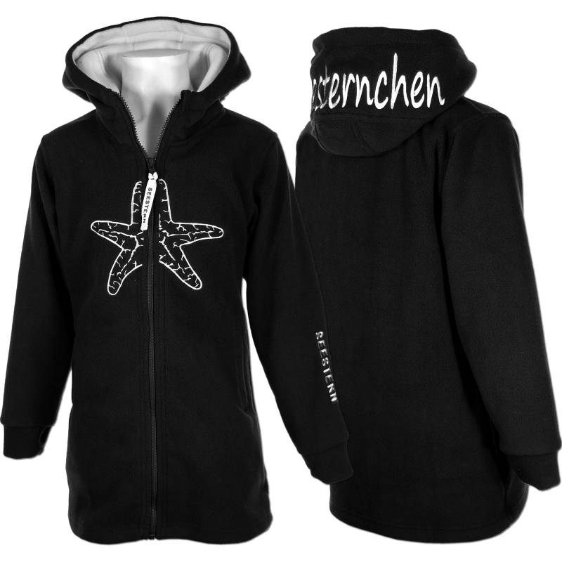 Seestern Sportswear SEESTERN CHEN Kinder Kapuzen Fleecejacke Fleecemantel Fleece Sweatjacke 116-164 /1806 Kauf eins, bekomm eins gratis