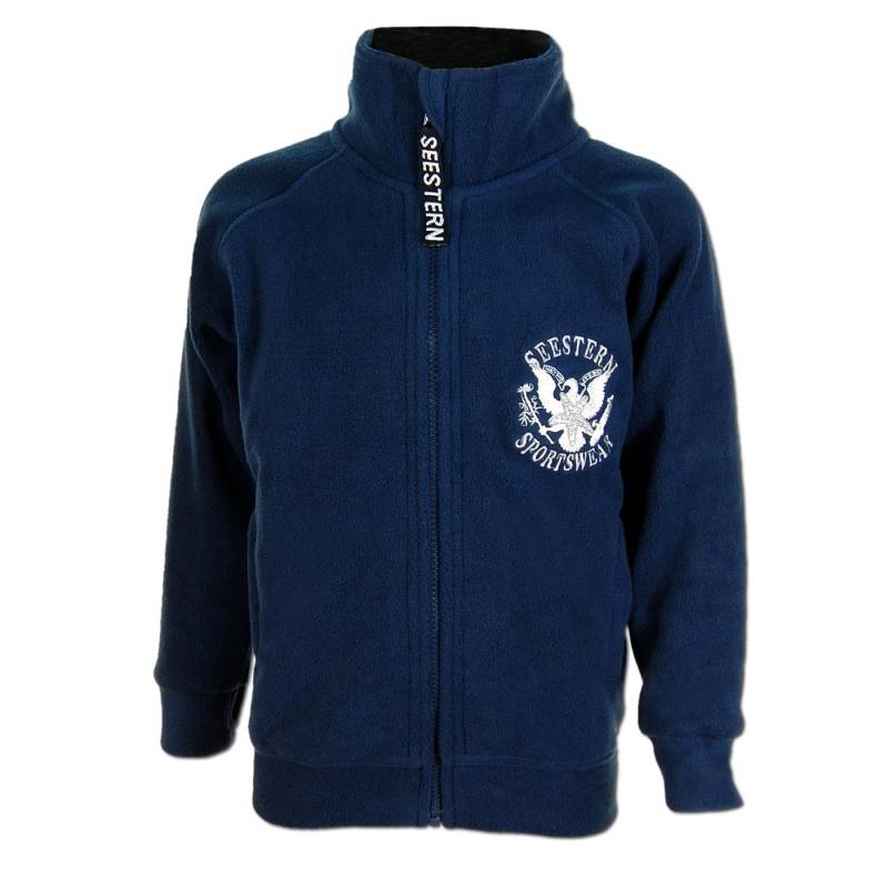 Seestern Sportswear SEESTERN Kinder Fleece Jacke mit Stehkragen Sweater Sweatjacke 92-116 /1608_09 Sonderangebote