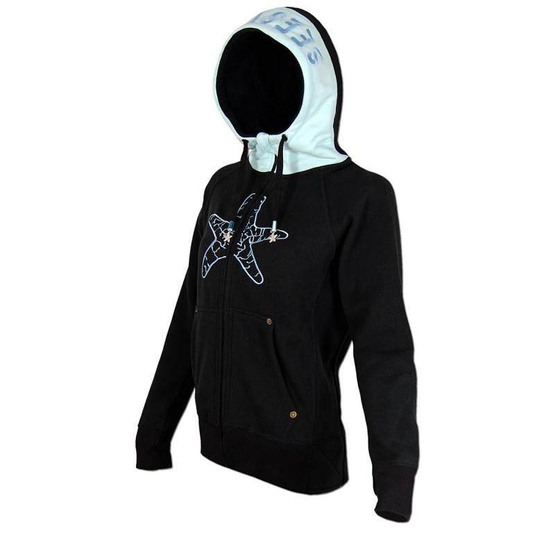 Seestern Sportswear SEESTERN Damen Kapuzen Sweat Shirt Jacke Hoody Sweater nur noch XS,S,XXL /1222 Zeitbegrenzte Promotion