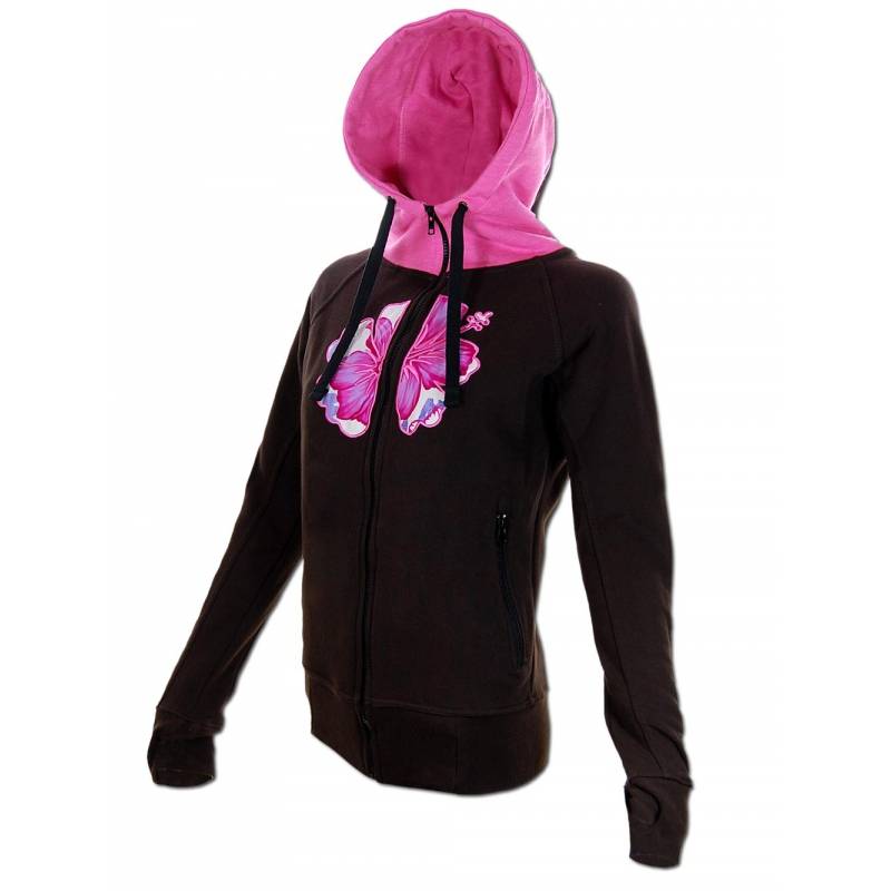 Seestern Sportswear SEESTERN Damen Kapuzen Sweat Shirt Jacke Kapuzen Pullover Hoody Sweater XS - XXL /1123 Bis zu 50% Rabatt