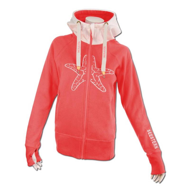 Seestern Sportswear SEESTERN Damen Kapuzen Sweat Shirt Jacke Pullover Zip Hoody Sweater Gr.XS-3XL /1622.sb_ow Bis zu 65% Rabatt