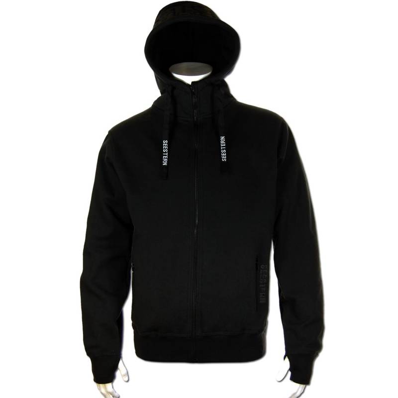 Seestern Sportswear SEESTERN Herren Kapuzen Sweat Shirt Jacke Pullover Zip Hoody Sweater Gr.S-XL /1340 zollfrei