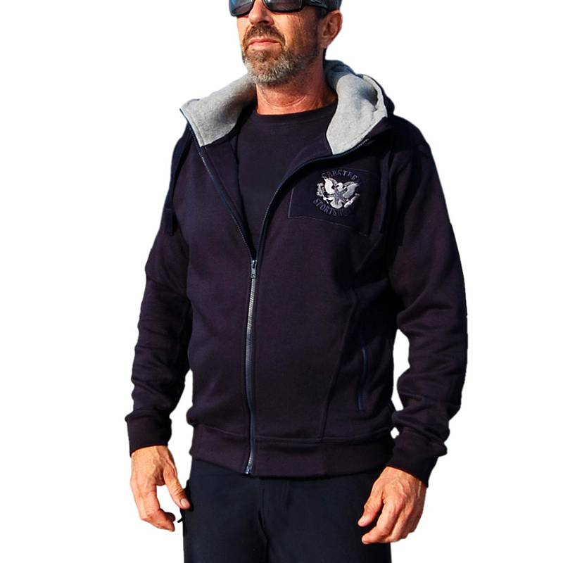 Seestern Sportswear SEESTERN Herren Kapuzen Sweat Shirt Jacke Pullover Zip Hoody Sweater Gr.S-XXL /2340 2025