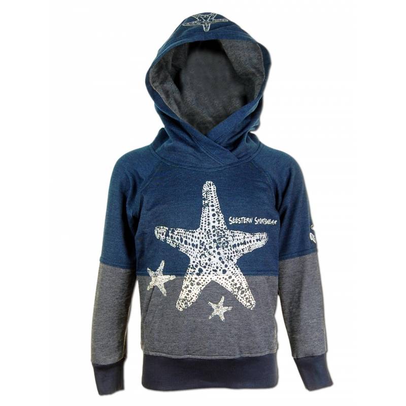 Seestern Sportswear SEESTERN Kinder Kapuzen Sweat Shirt Kapuzen Pullover Hoody Sweater Gr.92-164 /1601 im Angebot