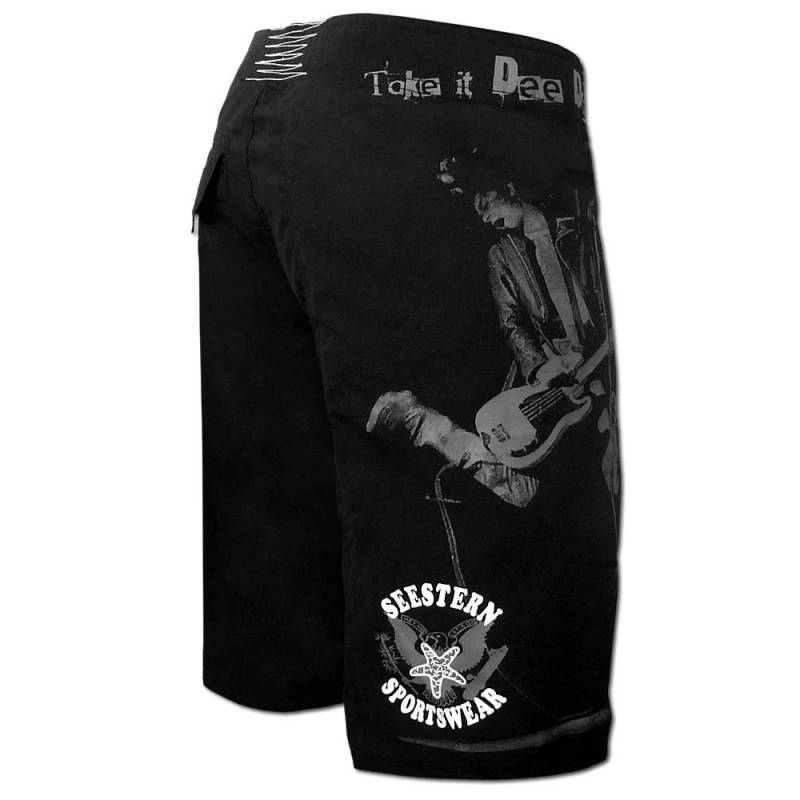 Seestern Sportswear SEESTERN Herren Boardshorts Surfshort Ramones Print Boardshort Surf Shorts S-XXXL /1244 Fabrikpreis