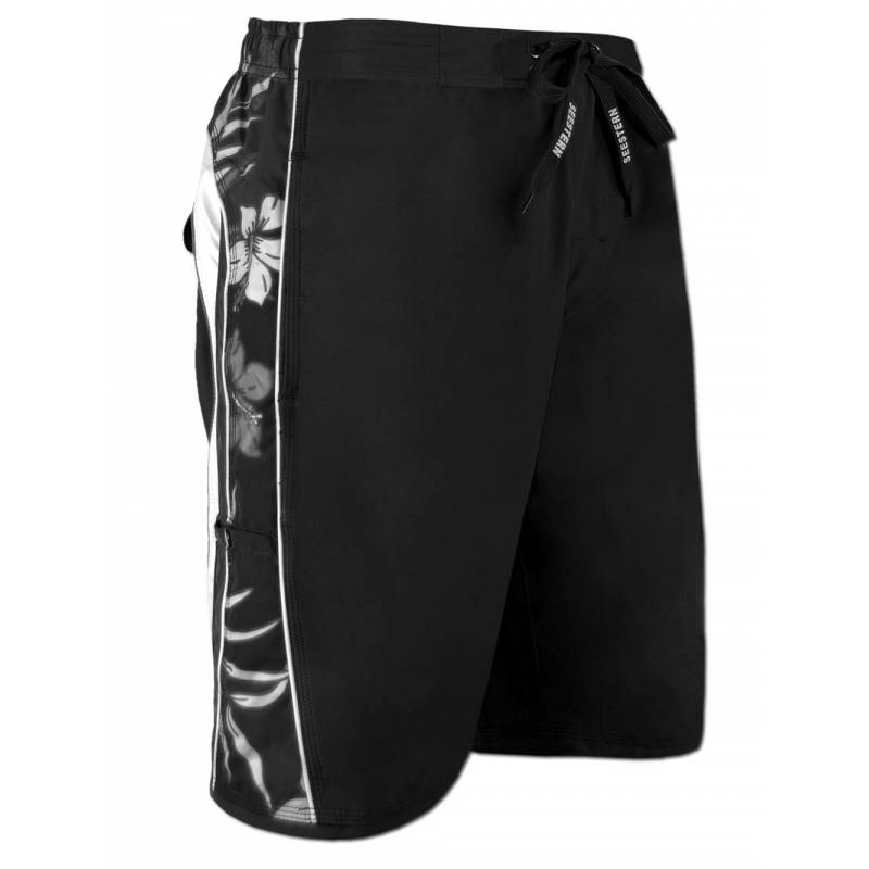 Seestern Sportswear SEESTERN Herren Boardshorts Badeshorts mit Gummizug hinten& Eingrifftaschen S-3XL /1743 Flash Sale