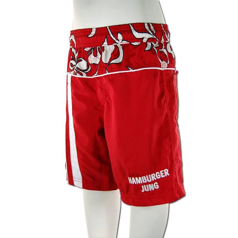 Seestern Sportswear SEESTERN Kinder Boardshorts Surfshorts Boardshort Hamburger Jung/Deern 116-152 VIP-Rabatte