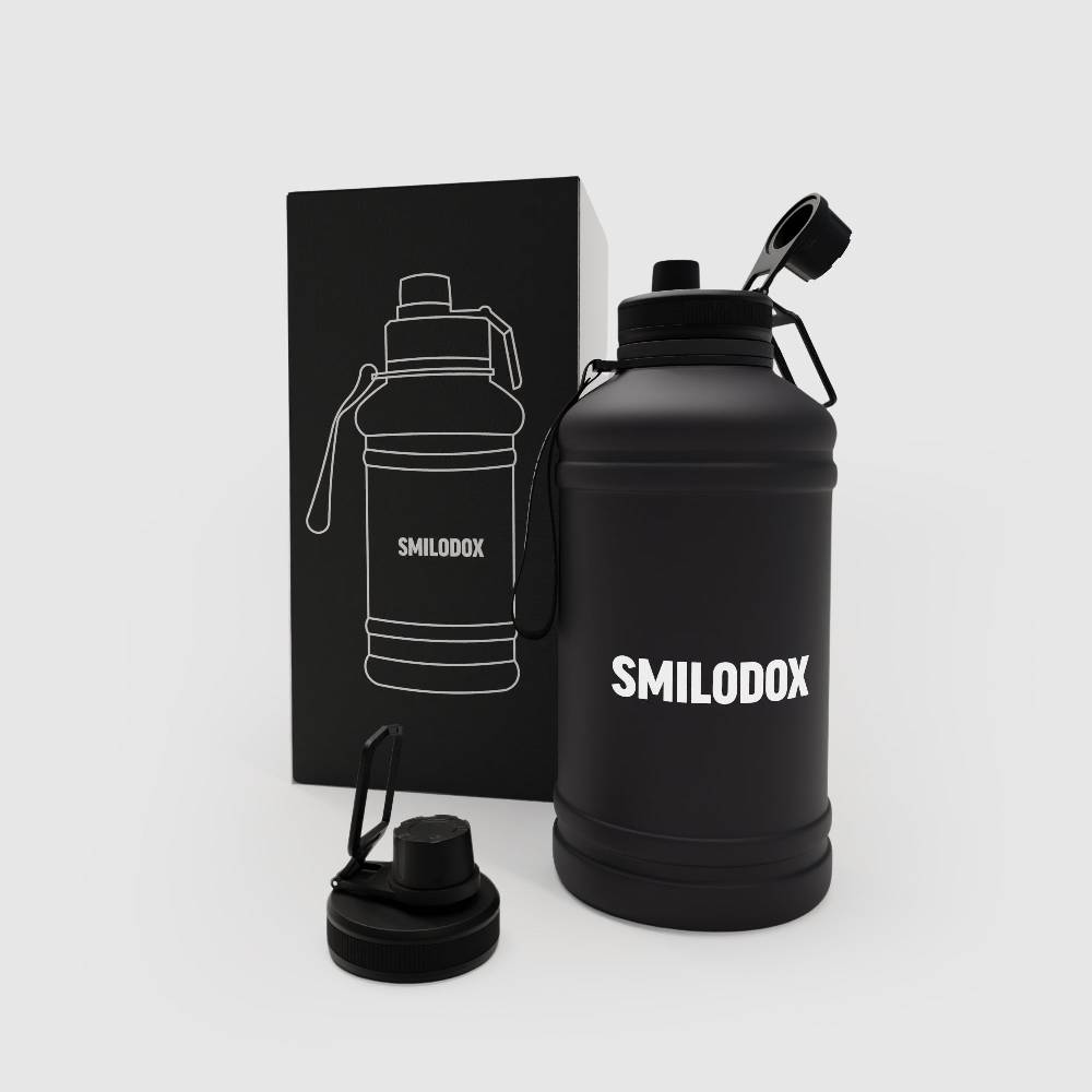 Smartsleep Stahl Trinkflasche 1,3L Günstiger Verkauf
