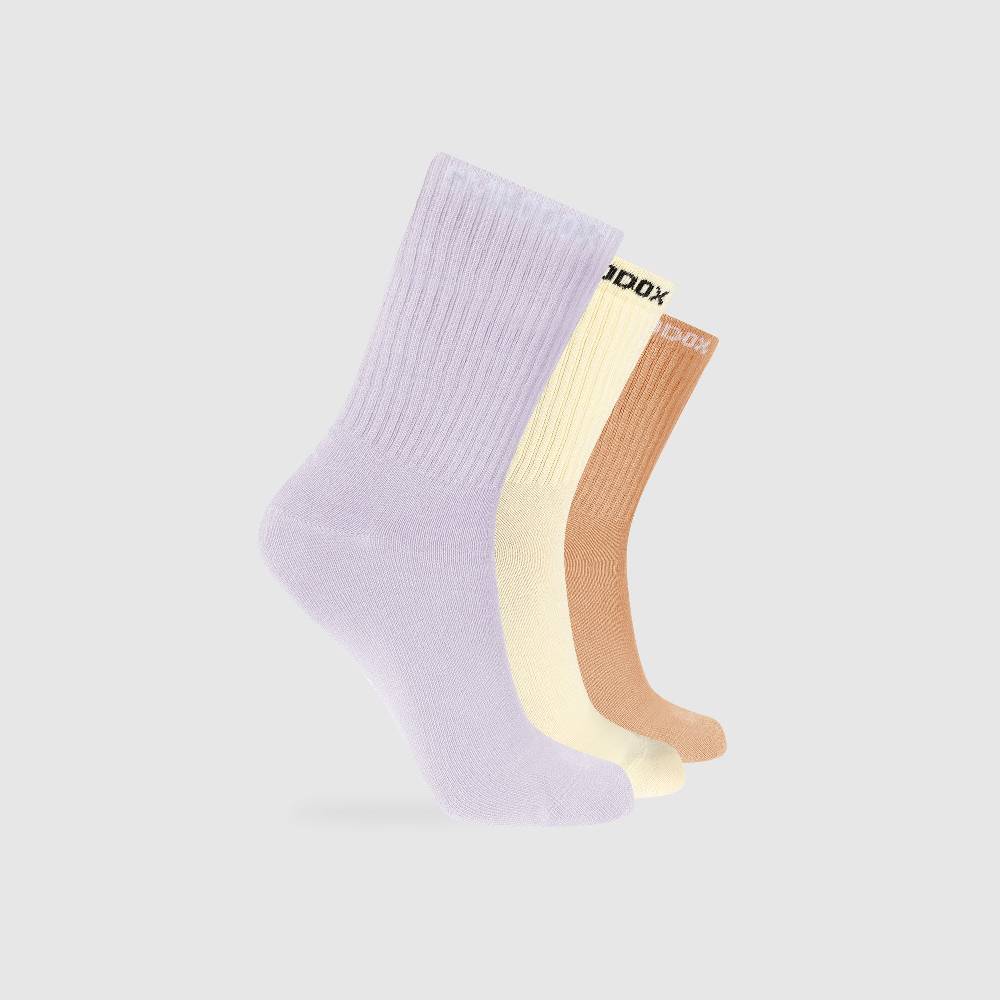 Smartsleep Damen Tennissocken 3er Pack Multicolor Nur noch ein Tag übrig