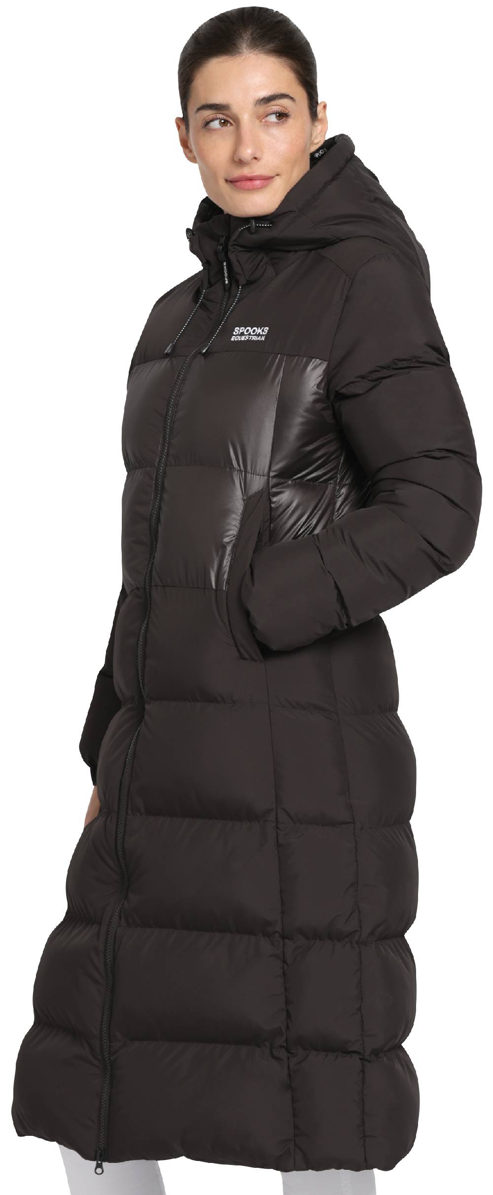 Spooks Niara Long Coat Kostenlose Rückgabe