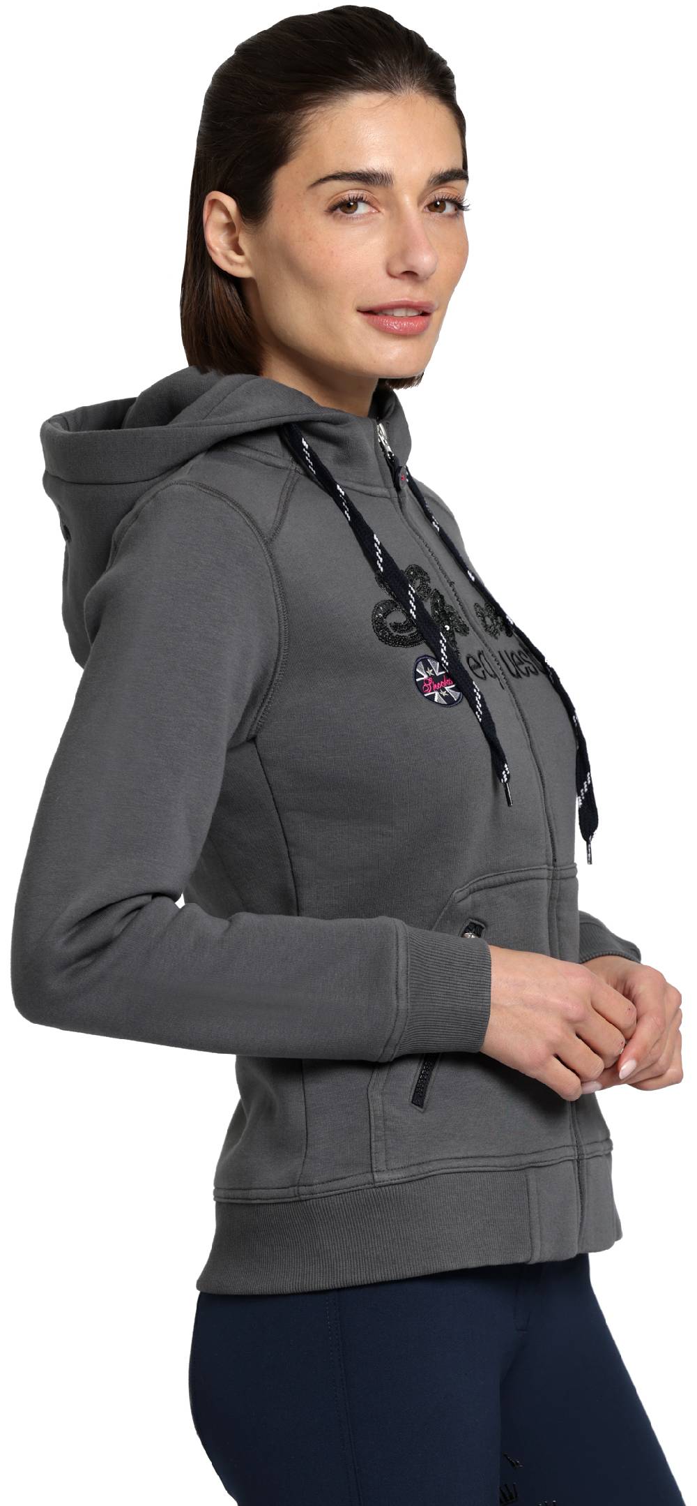 Spooks Roxie Sweat Jacket Sequin Black Friday