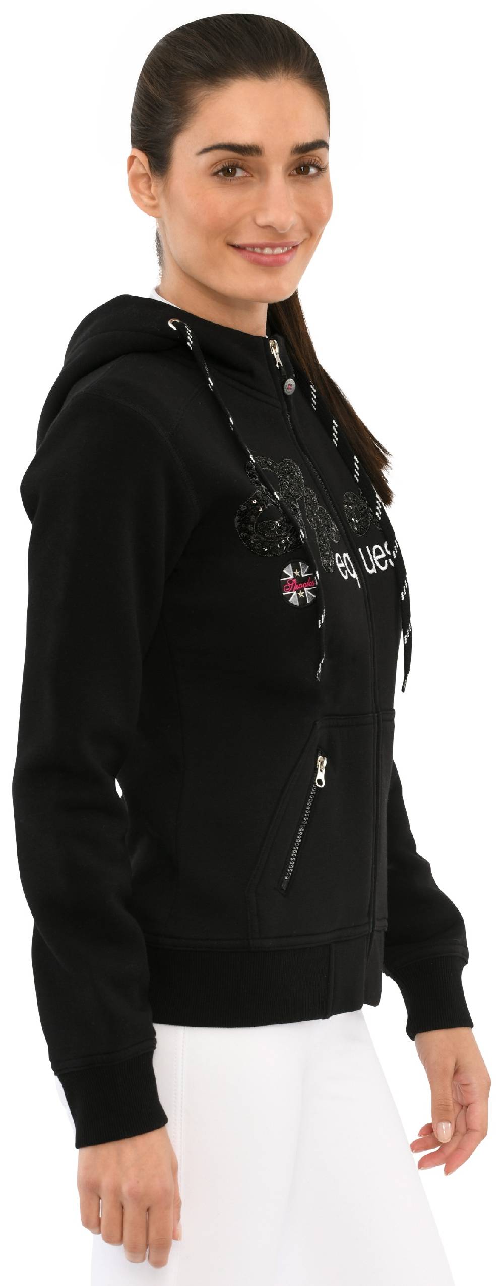 Spooks Roxie Sweat Jacket Sequin Letzte 2 Tage