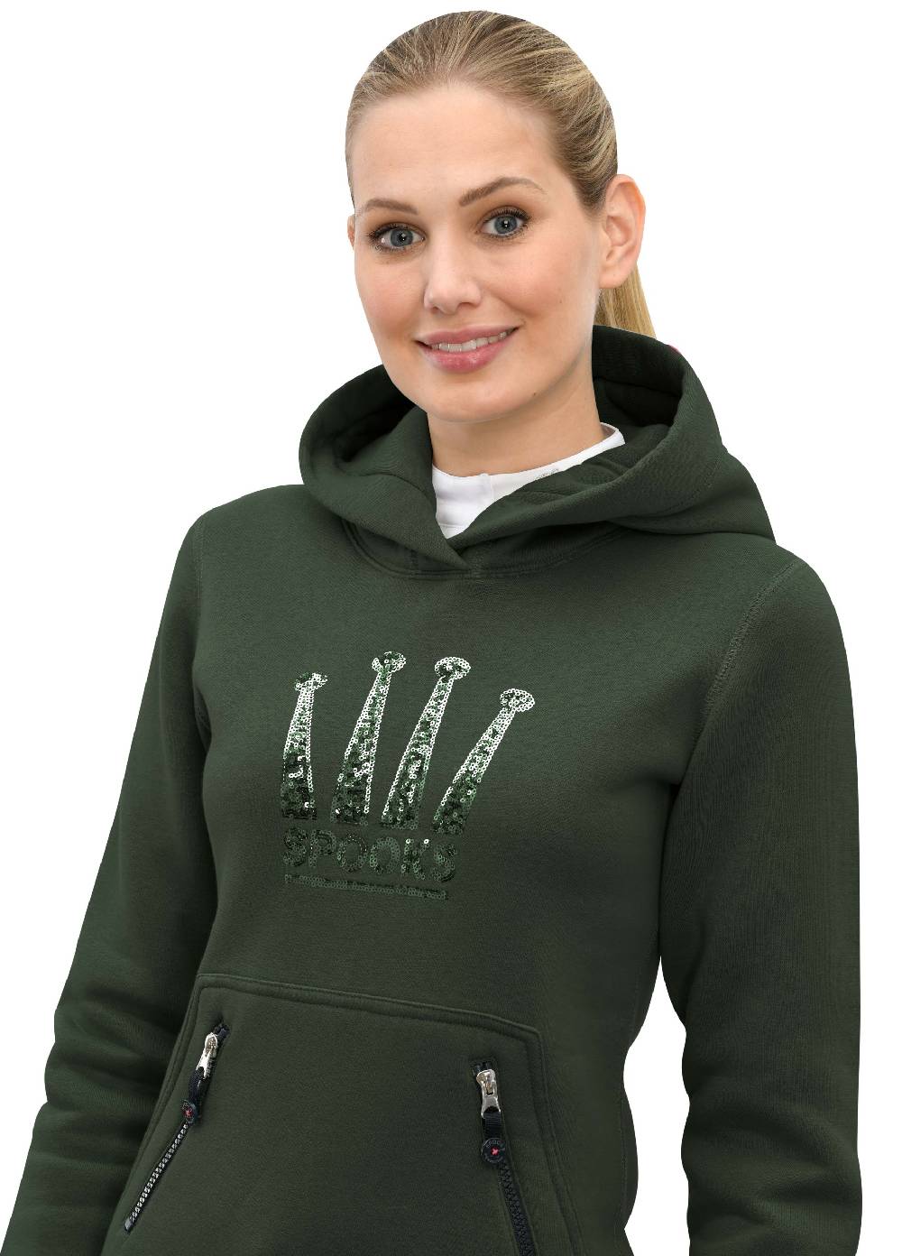 Spooks Crown Sequin Hoody 50% Rabatt mit kostenlosem Versand