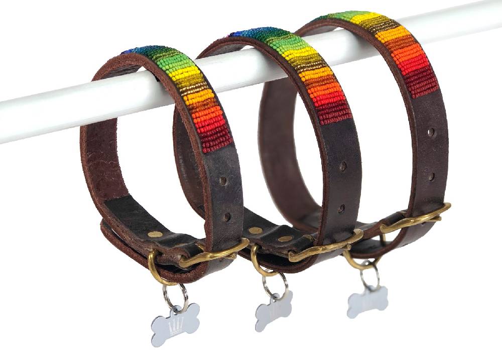 Spooks Hundehalsband Beads Räumungsverkauf