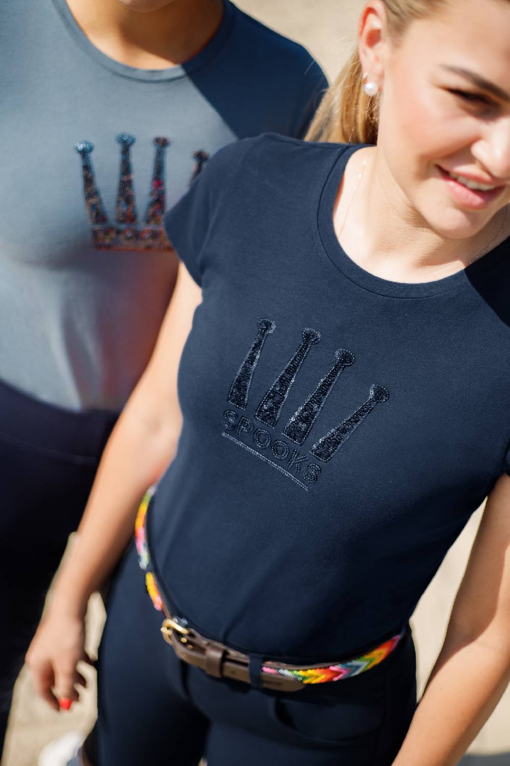 Spooks Crown Sequin Shirt Begrenzt auf 3 Tage