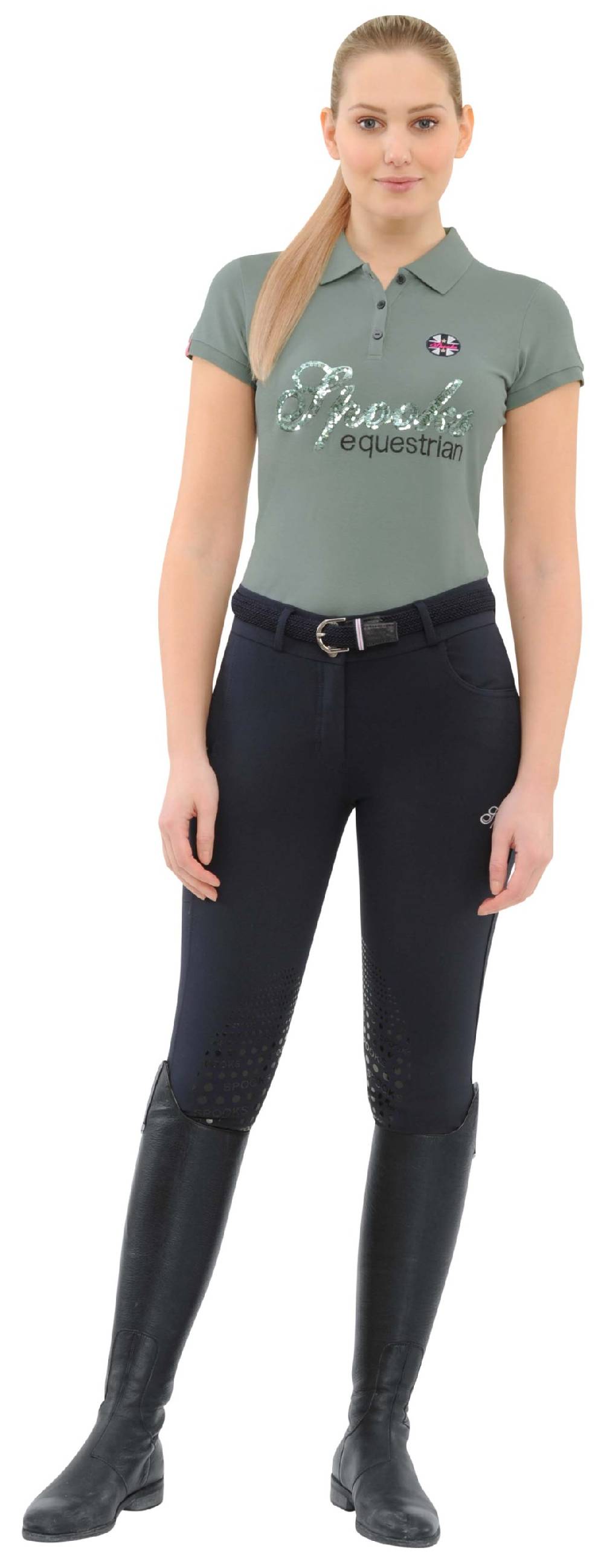Spooks Roxie Sequin Polo