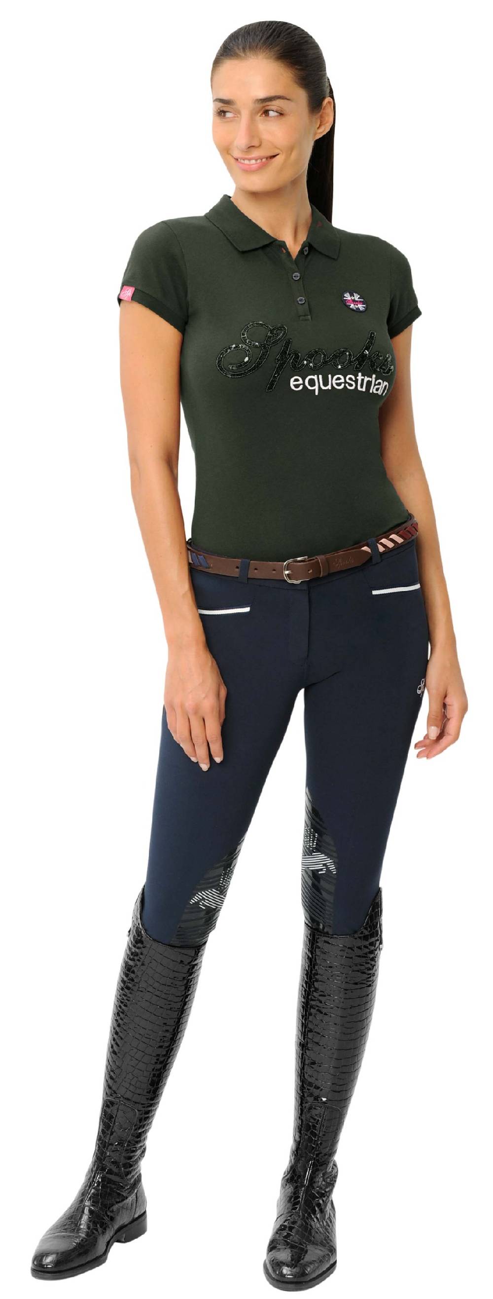 Spooks Roxie Sequin Polo