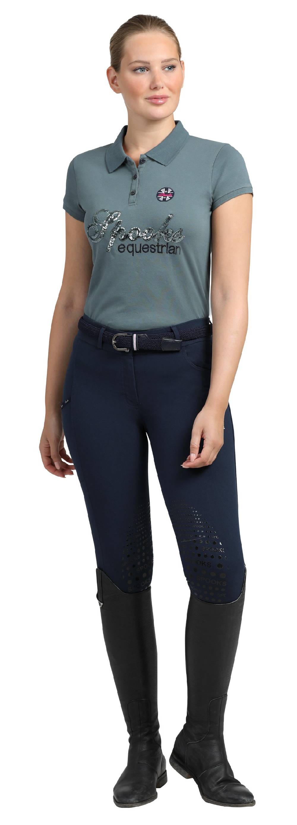 Spooks Roxie Sequin Polo