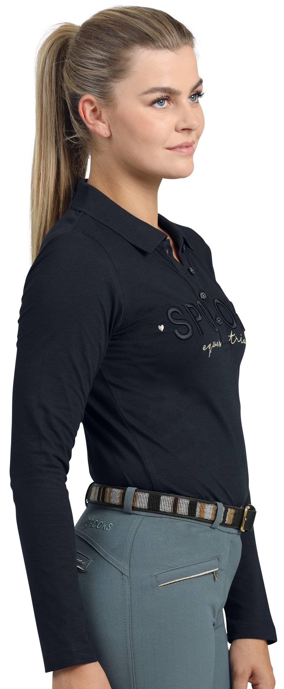 Spooks Annber Polo Longsleeve Sonderangebot
