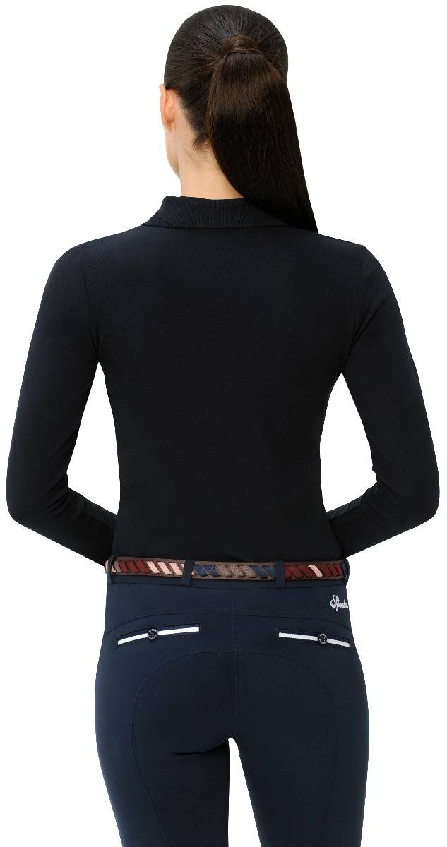 Spooks Roxie Sequin Polo Longsleeve Jubiläumsangebot
