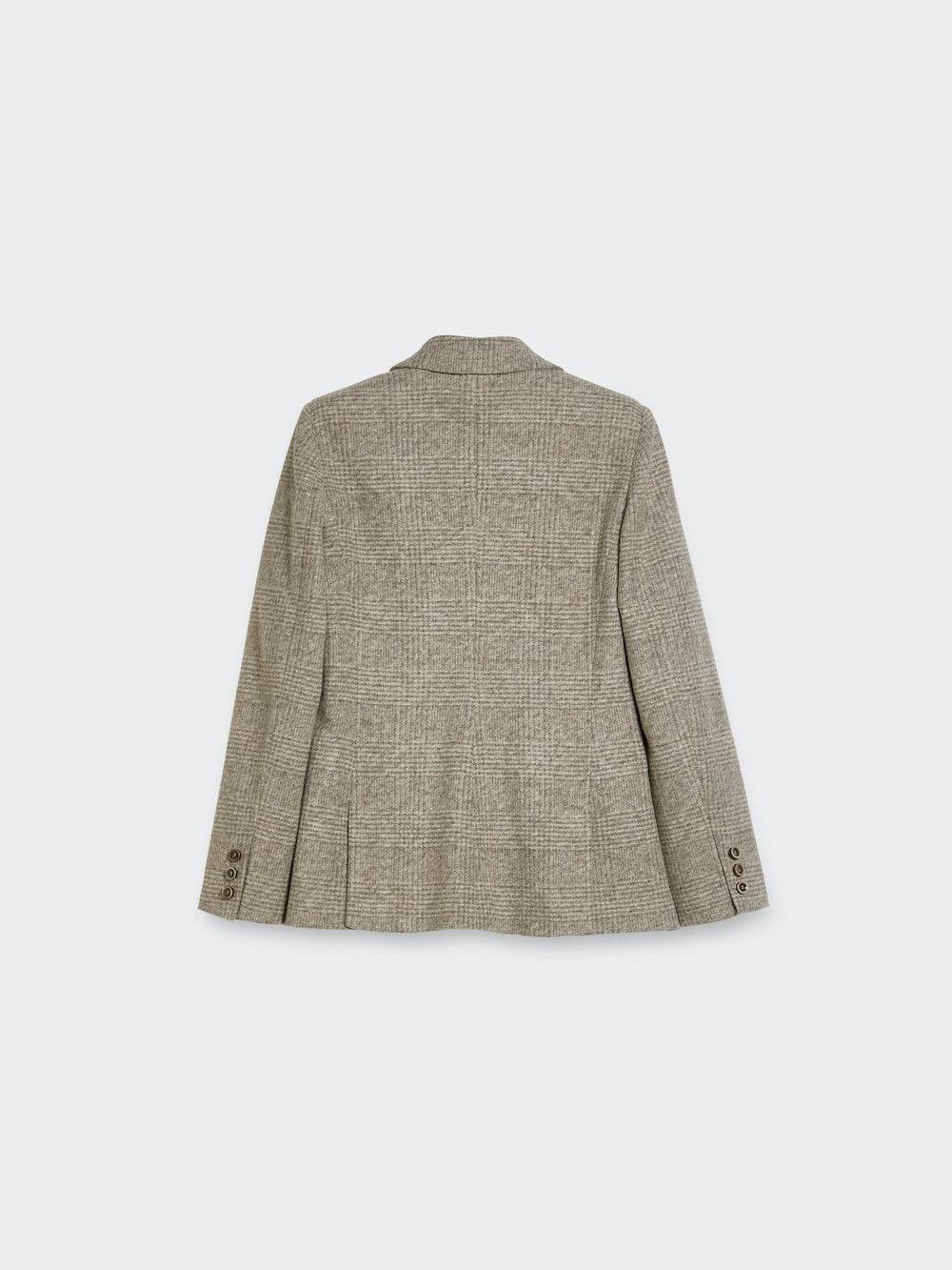 Spoon Golf Double Breasted Check Blazer Fabrik Onlineshop
