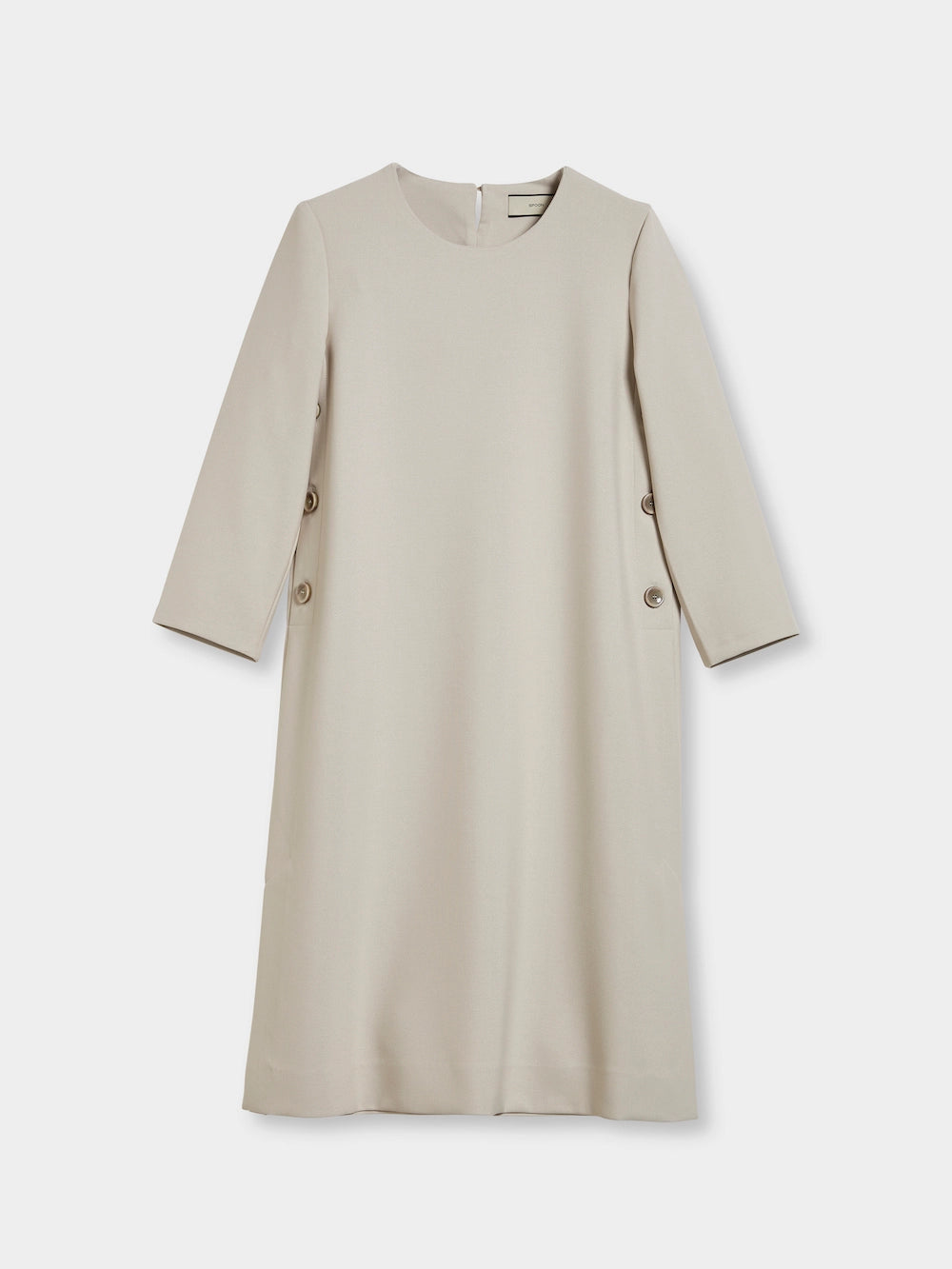 Spoon Golf Side Button Woven Dress Neueste Mode