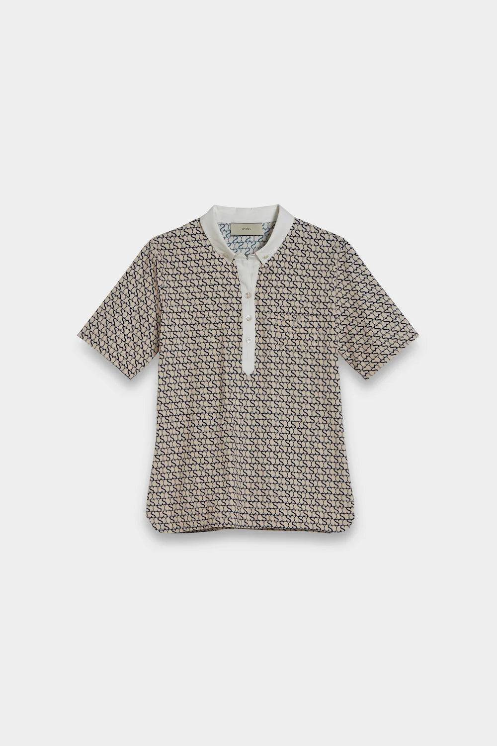 Spoon Golf Patch Pocket Printed Polo Begrenzte Freigabe