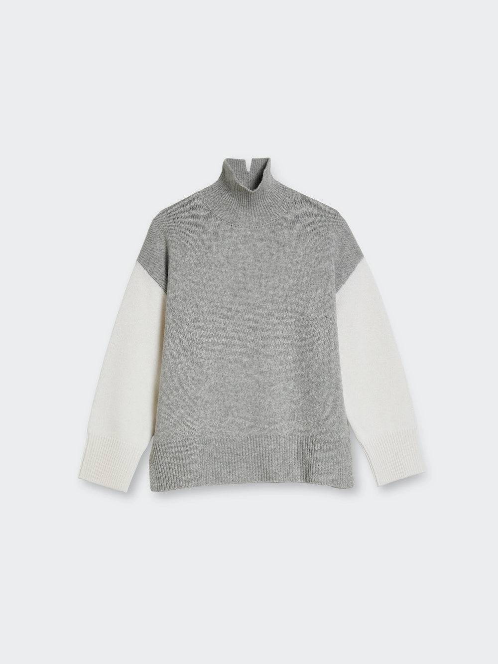 Spoon Golf Turtle Neck Contrast Wool- Cashmere Sweater Rabatte dieses Monats