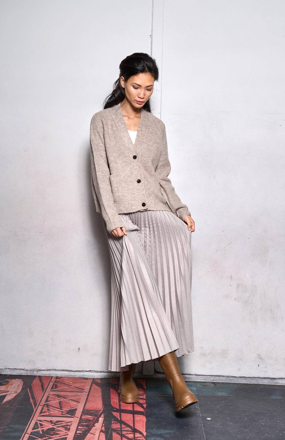 Spoon Golf Long Plissee Skirt Online