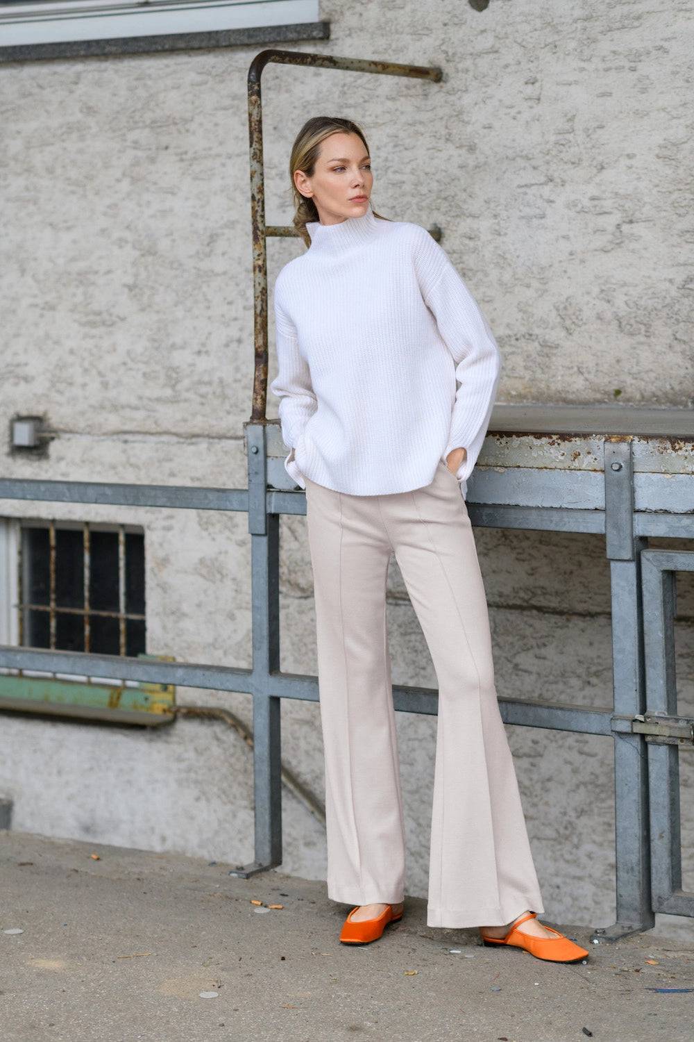 Spoon Golf Long Flared Jersey Pants Rabatt