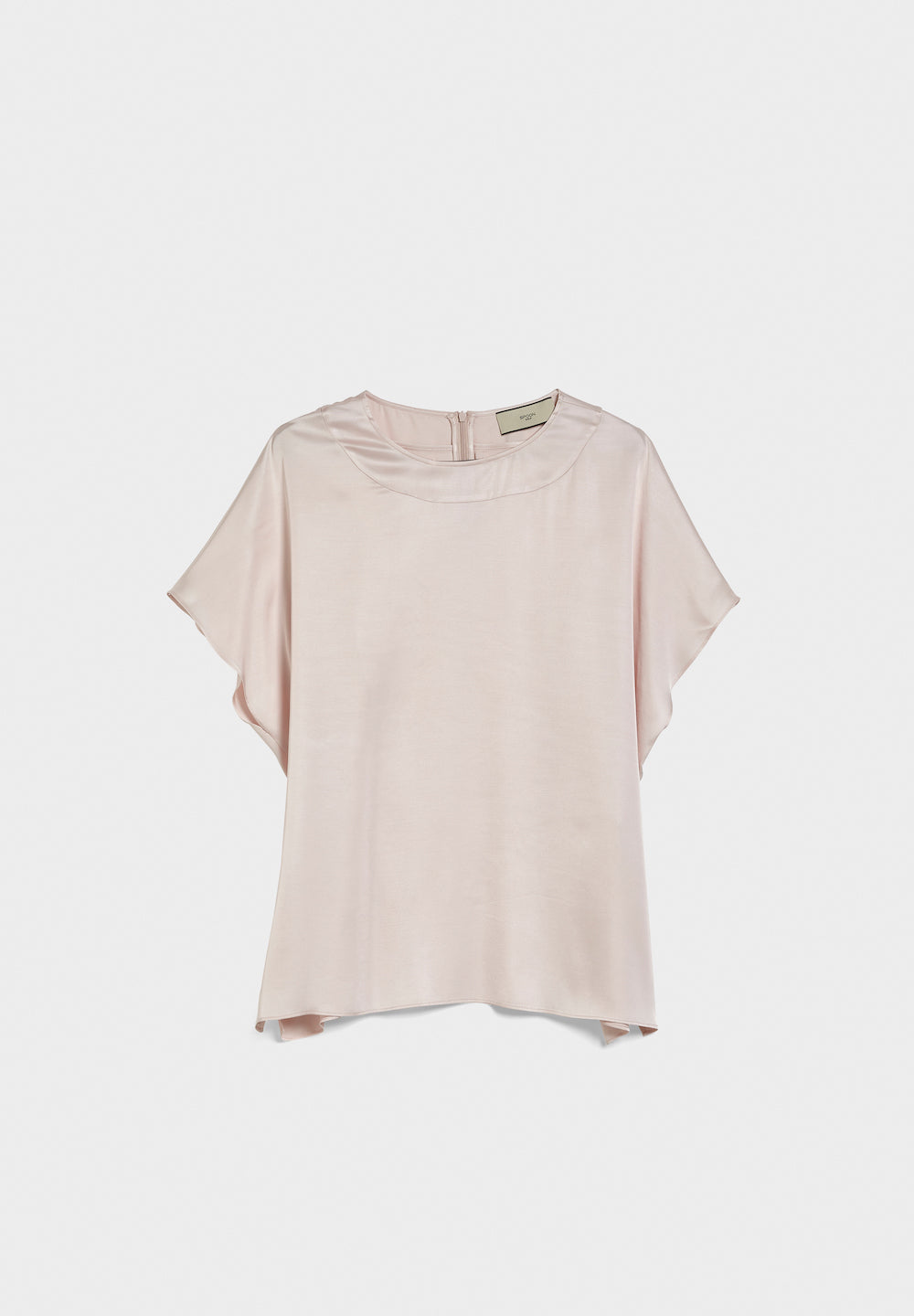 Spoon Golf Viscose Blouse with Round Neck Zeitlich begrenztes Angebot