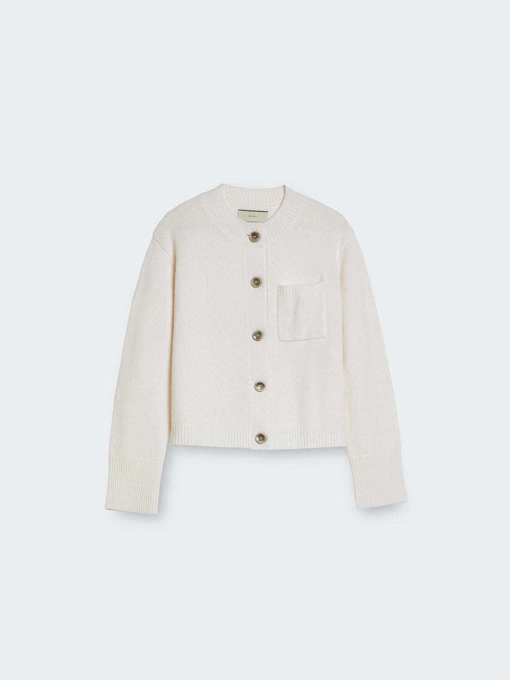 Spoon Golf Cropped Wool- Cashmere Cardigan Zeitbegrenzte Promotion