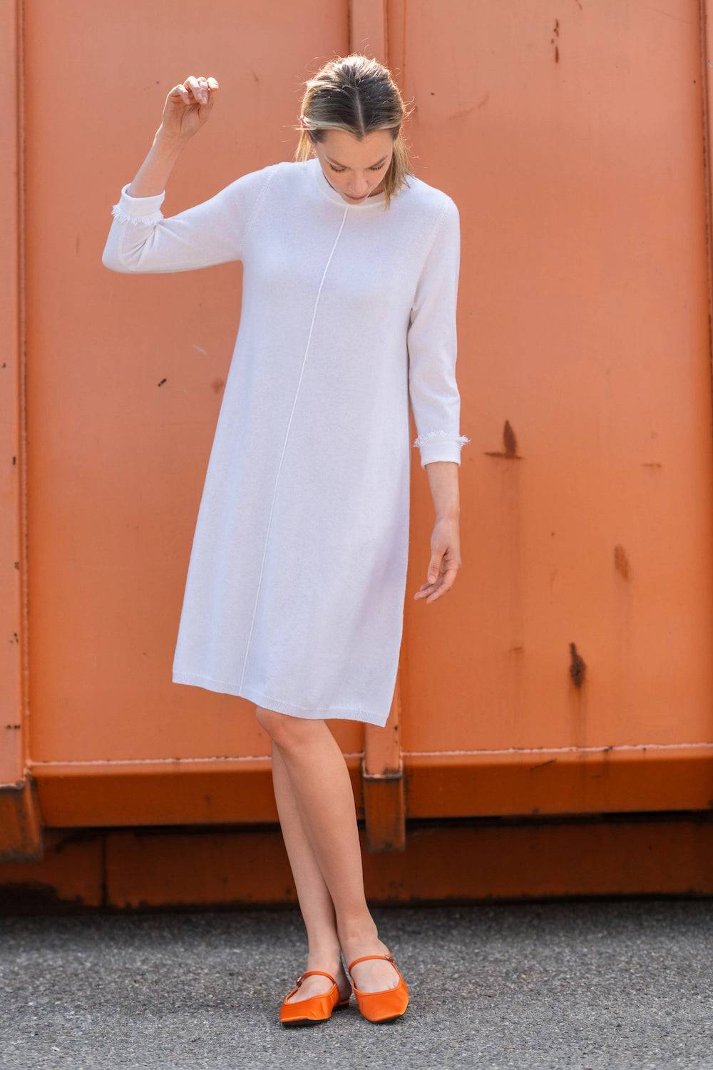 Spoon Golf Fringes Wool- Cashmere Dress Bis zu 60% Rabatt