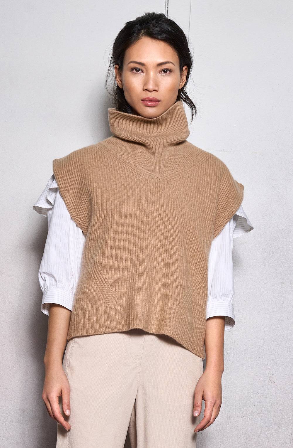 Spoon Golf Turtle Neck Cashmere Slip-Over Online