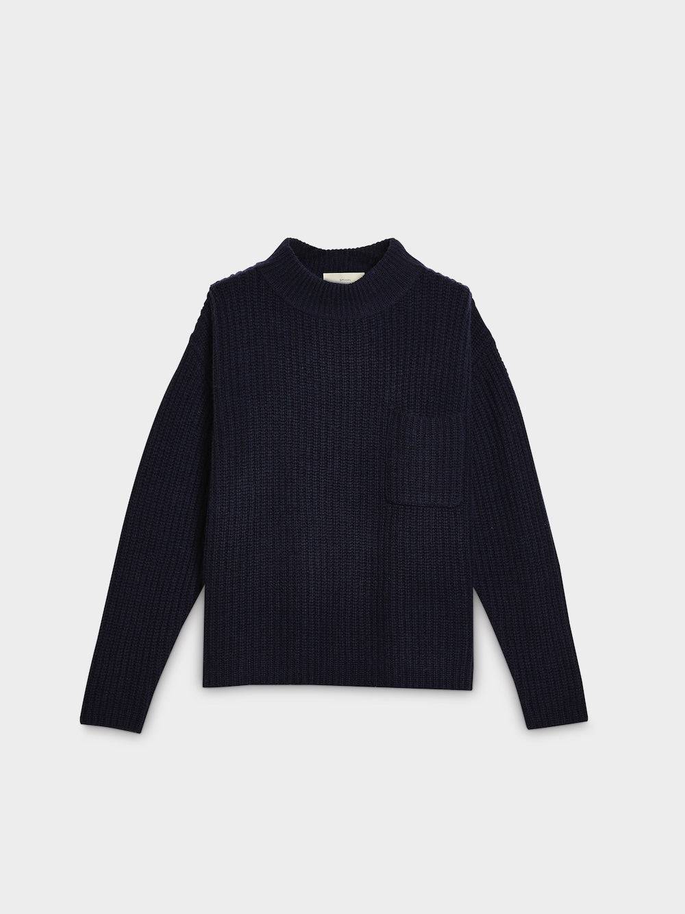 Spoon Golf Wool Cashmere Sweater with Pocket Nur für heute