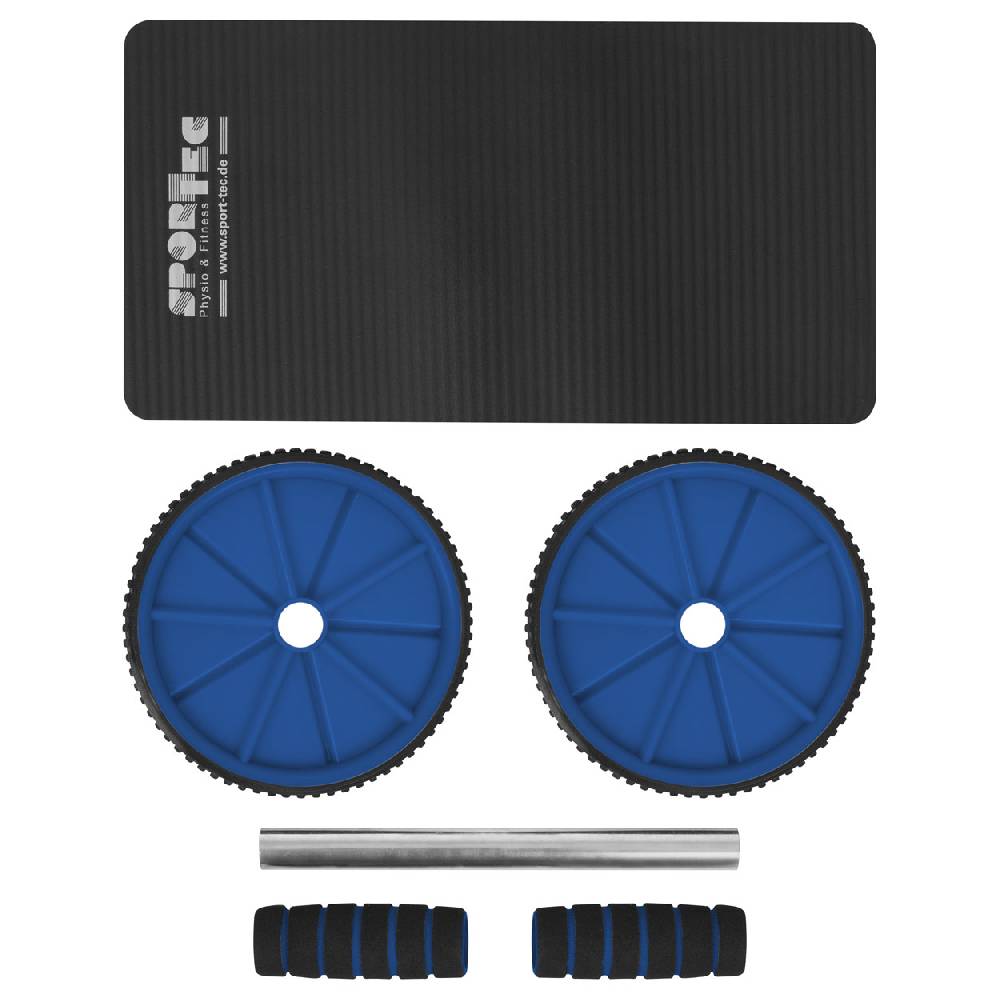 Sport Tec Sport-Tec Bauchtrainer Ab Wheel inkl. Kniematte Im Verkauf