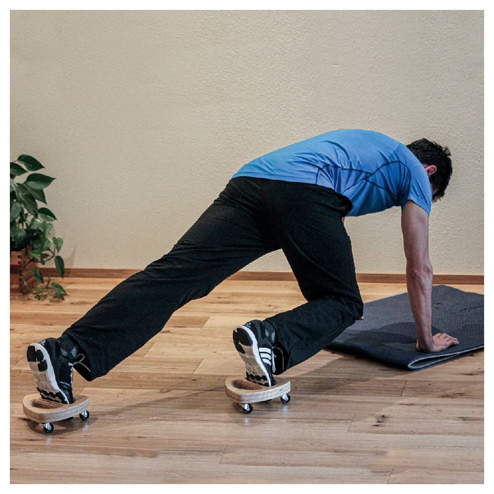 Sport Tec Erzi Bauchtrainer Core Roller, 2er Set Hotsell