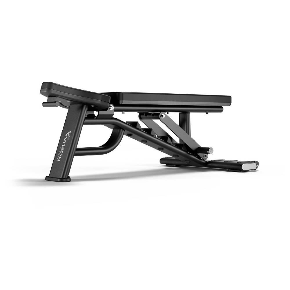 Sport Tec Vision Fitness Adjustable Bench verstellbare Hantelbank, 135x70x51 cm Kostenloser Versand