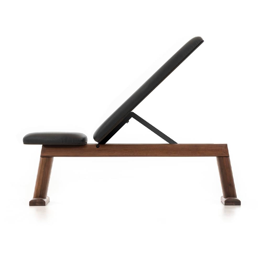 Sport Tec NOHrD Trainingsbank, WeightBench, Nussbaum, Kunstleder Günstig kaufen