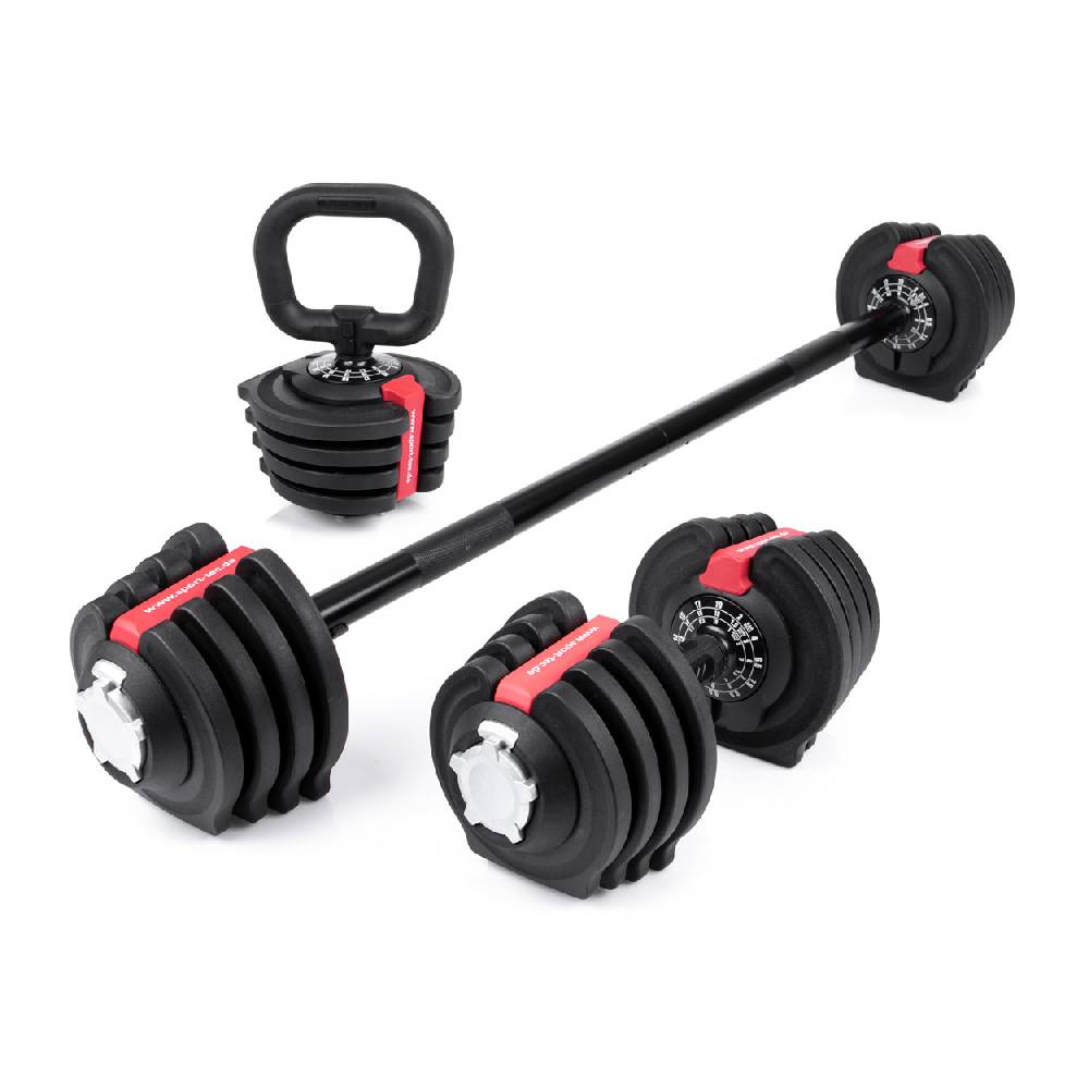 Sport Tec Sport-Tec 3-in-1 Multi Hantel-Set 1-19 kg