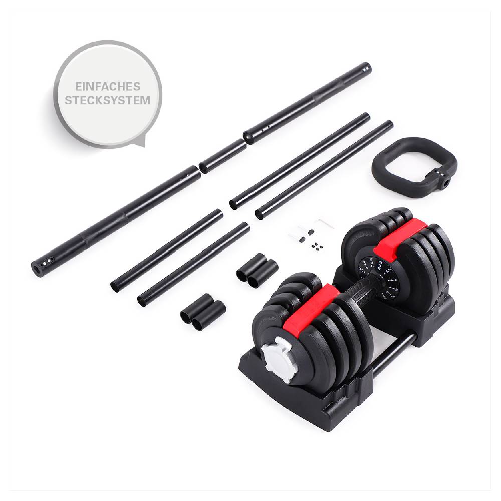 Sport Tec Sport-Tec 3-in-1 Multi Hantel-Set 1-19 kg Schlussverkauf