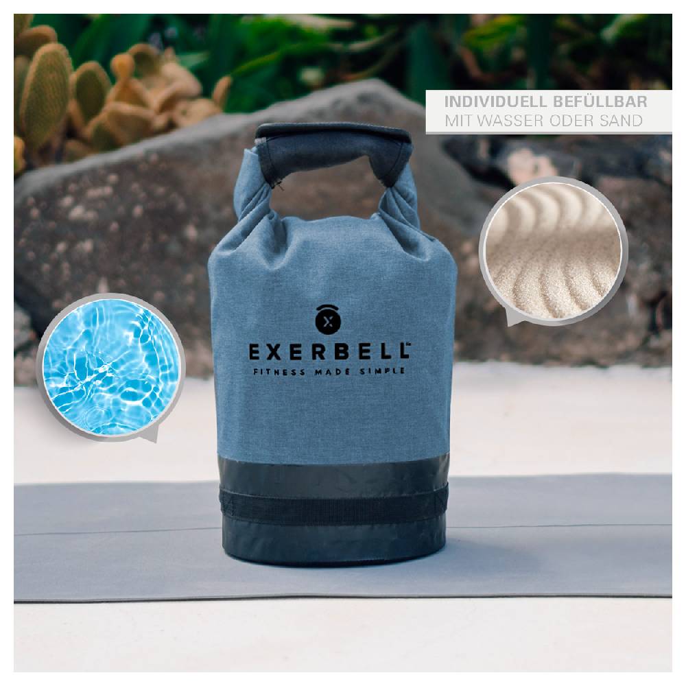 Sport Tec Exerbell faltbare Kettlebell, befüllbar bis 14 kg Fabrikverkauf
